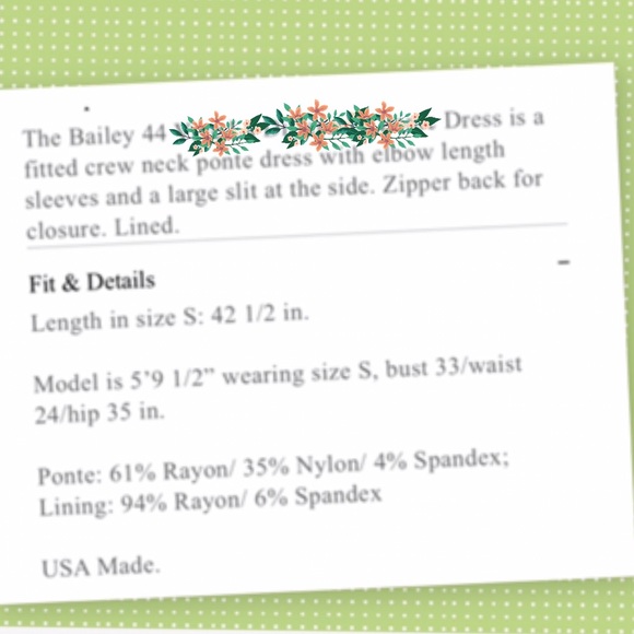 🆕 Bailey 44 Midnight Blue Midi😍 - Picture 4 of 8